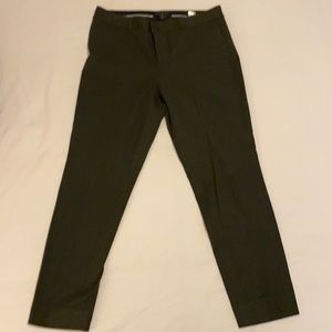 Dark green Banana Republic dress pants
